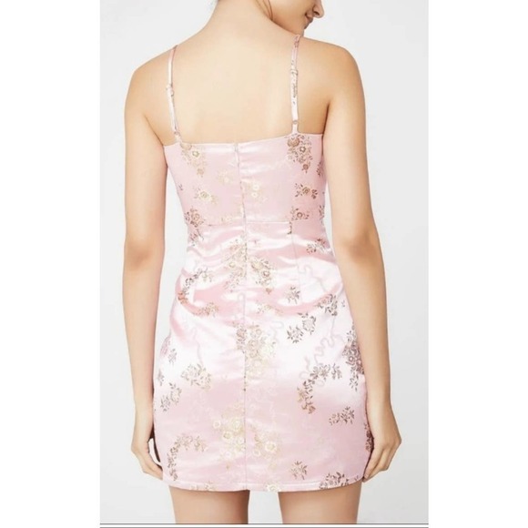 I.AM.GIA Womens Rose Kiko Mini Dress  Satin XS - Picture 5 of 12